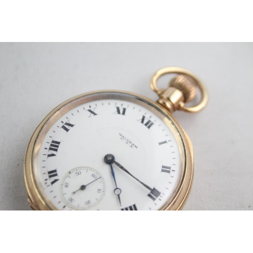 1143 - A vintage Waltham hand wind open face pocket watch - ref. 22294774