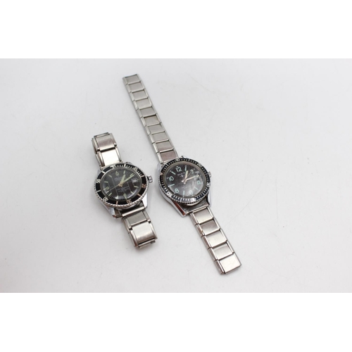 1150 - Two vintage mechanical wristwatches, one Sicura and one Basis