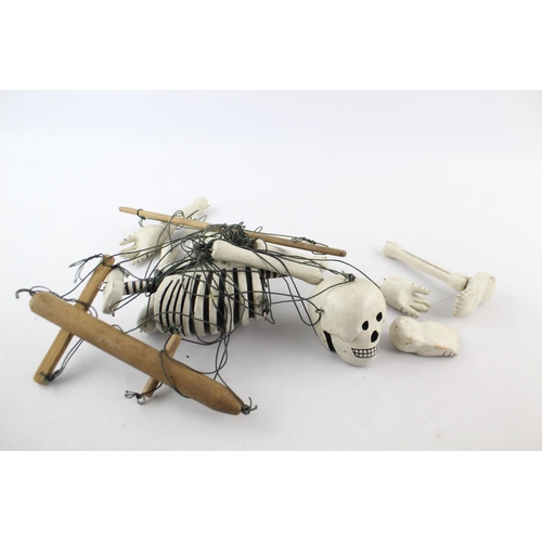 73 - A vintage Pelham disjointing skeleton puppet