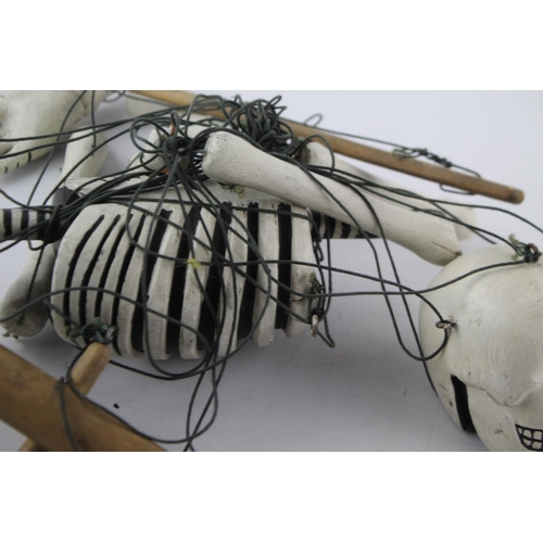 73 - A vintage Pelham disjointing skeleton puppet