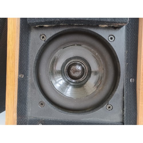 569 - A pair of 1976 Chartwell Electro Acoustics Ltd. LS3/5A two way 15Ω monitor loudspeakers (serial nos.... 