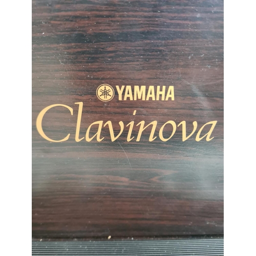 259 - A Yamaha Clavinova CVP-105 digital piano with matching stool