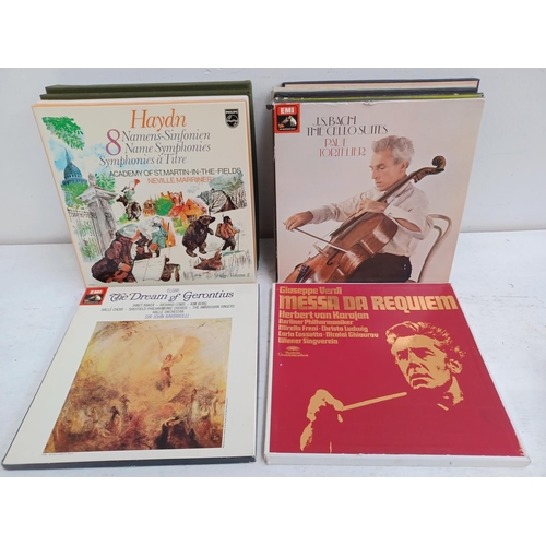 548 - Fifteen classical LP vinyl boxsets - see images for titles