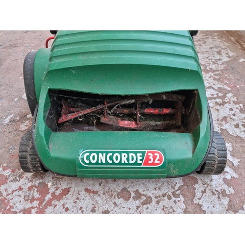 709 - A Qualcast Concorde 32 240v lawnmower