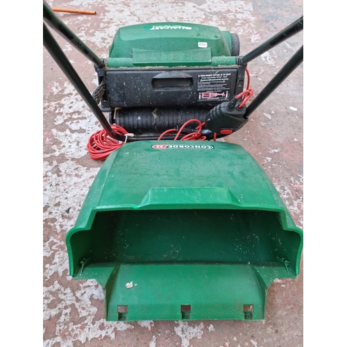 709 - A Qualcast Concorde 32 240v lawnmower