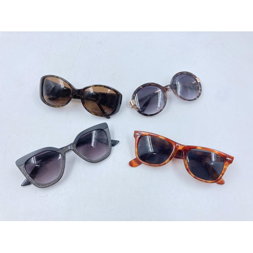 107 - A collection of assorted women's sunglasses