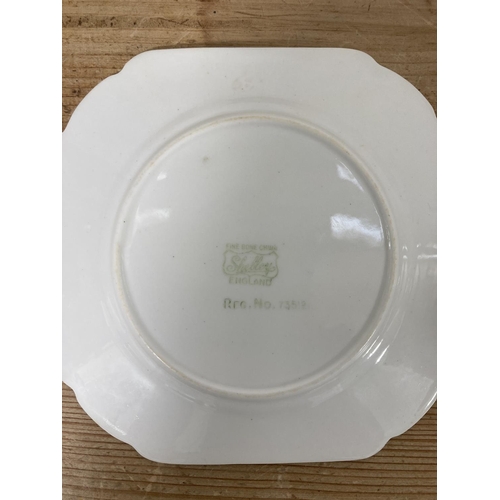 35 - A Royal Stafford Old English Oak thirty nine piece ceramic dinner service - reg. no. 764261