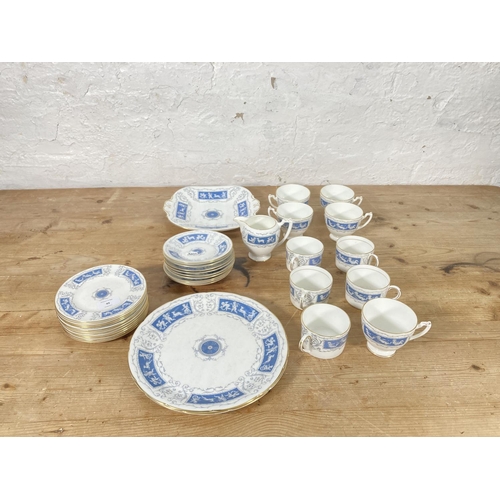 49 - An approx. thirty five piece Coalport Revelry ceramic tea set