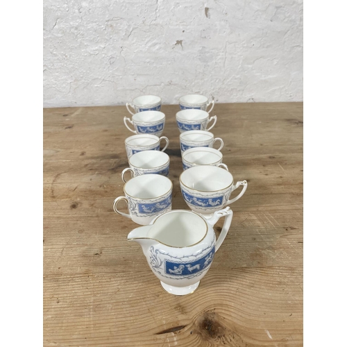 49 - An approx. thirty five piece Coalport Revelry ceramic tea set