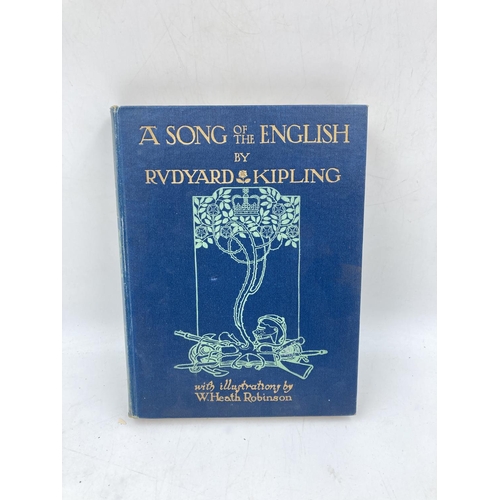 154 - A Song of the English by Rudyard Kipling Illustrated by W. Heath Robinson, believed to be circa earl... 