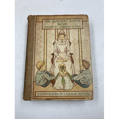 159 - A collection of various antique and vintage children's books to include Tom Brown's School-Days, New... 