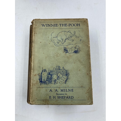 160 - Eleven various antique and vintage books to include The Wind in The Willows circa 1938, four Rudyard... 