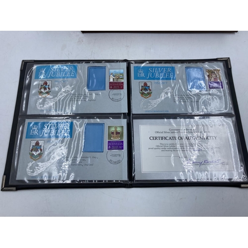 162 - Two First Day Cover stamp albums, one Stamps of All Countries Les Timbres De Tous Les Pays and one G... 