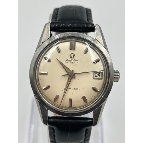 1156 - A 1961 Omega Seamaster cal. 562 automatic 34mm men's wristwatch - ref. 14701 1 SC