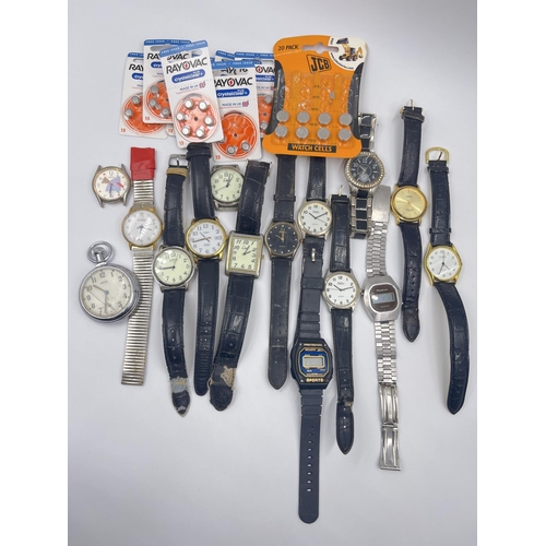 1154 - A collection of assorted quartz wristwatches to include Lorus, Limit etc.