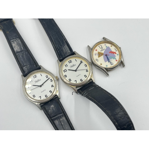 1154 - A collection of assorted quartz wristwatches to include Lorus, Limit etc.