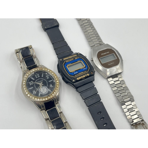 1154 - A collection of assorted quartz wristwatches to include Lorus, Limit etc.