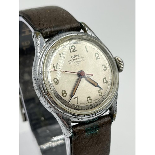 1158 - Two vintage mechanical wristwatches comprising Favre-Leuba Sea-King Geneve 30mm - ref. 61092 and Ori... 