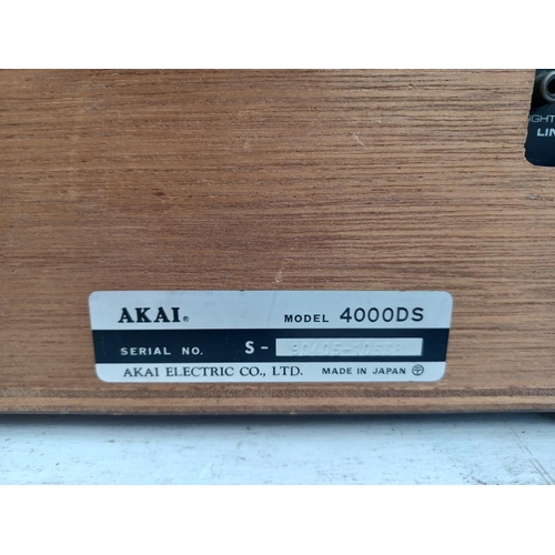 560 - An Akai 4000DS three head reel-to-reel tape recorder