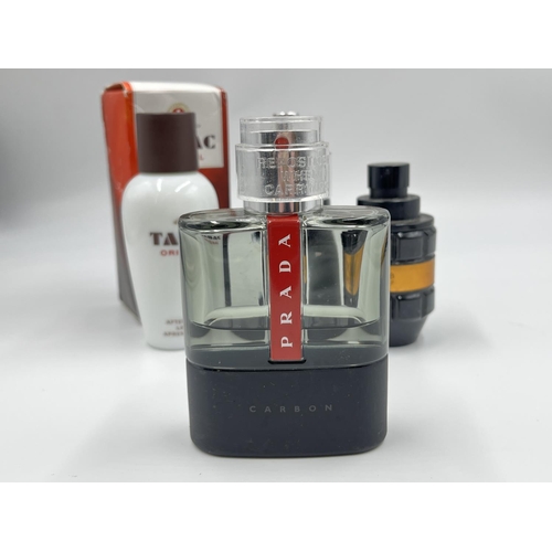 1162 - Four men's fragrances and lotions