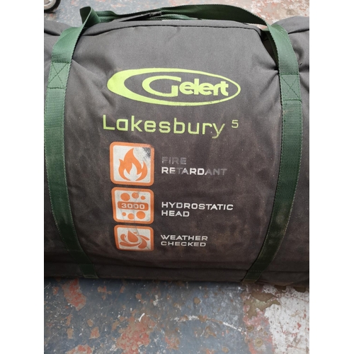 692 - A bagged Gelert Lakesbury five person tent