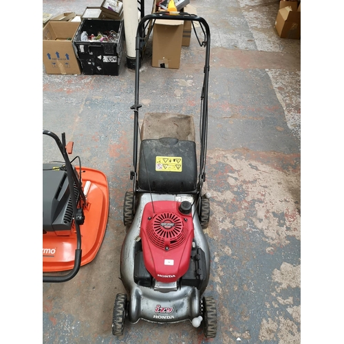 706 - A Honda IZY GCV 160 petrol lawnmower