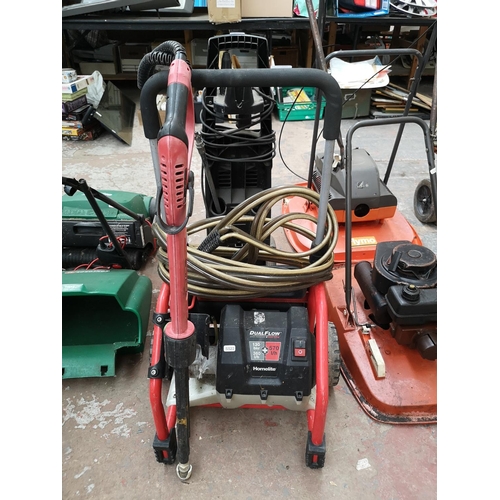 710 - A Homelite Dualflow 130 bar pressure washer