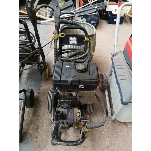 716 - A Clarke petrol pressure washer