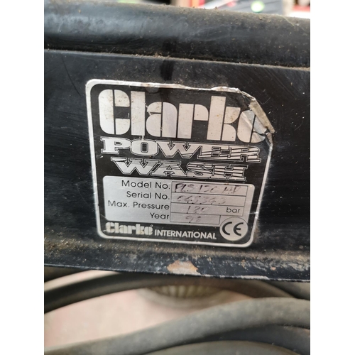 716 - A Clarke petrol pressure washer