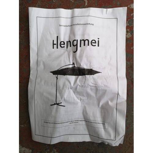 730 - A Hengmei garden parasol