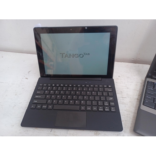 585 - Two items, one Simbans Tango Tab and one Dell PP09S Latitude D430 Windows Vista Business notebook