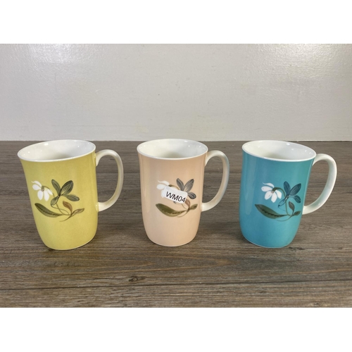 86 - Six Susie Cooper fine bone china 10cm mugs