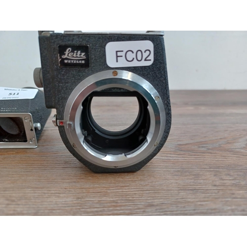 511 - A mid 20th century Leitz Visoflex reflex housing for rangefinder cameras