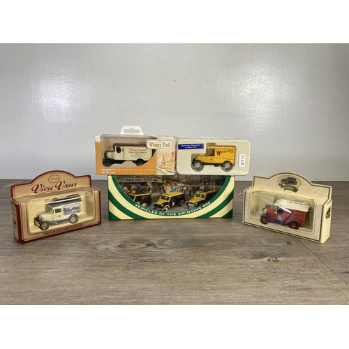 137 - A collection of boxed diecast model vehicles to include Lledo Days Gone, Castle House Models, Ringto... 