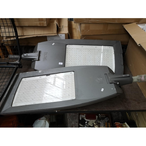 746 - A pair of Indal LED floodlights