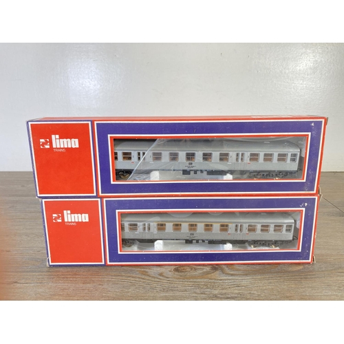 199 - Five boxed Lima models, one 302711, one 2911, one 9155, one 9156 and one 9186