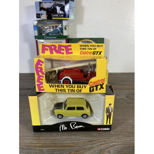 210 - A collection of assorted boxed diecast model vehicles to include Oxford Diecast, Classic Car Model C... 