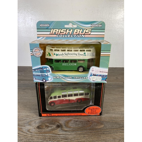 212 - Eight boxed diecast model vehicles to include Lledo Mars Heritage bus, Corgi Classics Thorneycroft b... 