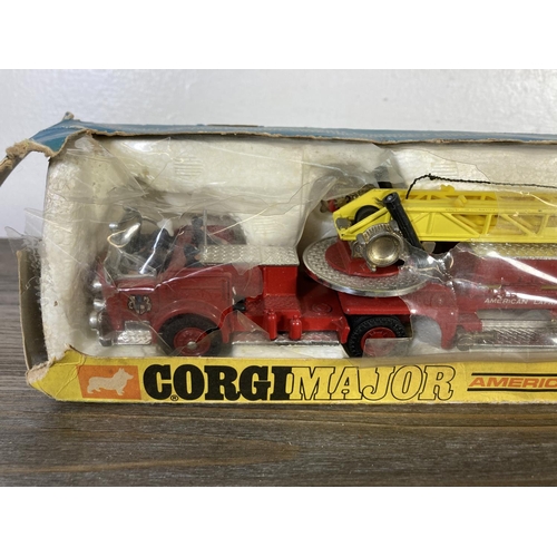 214 - A boxed Corgi Major 1143 American LaFrance Aerial Rescue truck