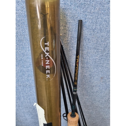 673 - Three fly fishing rods, TriForce-Z 9'6