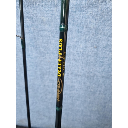 673 - Three fly fishing rods, TriForce-Z 9'6