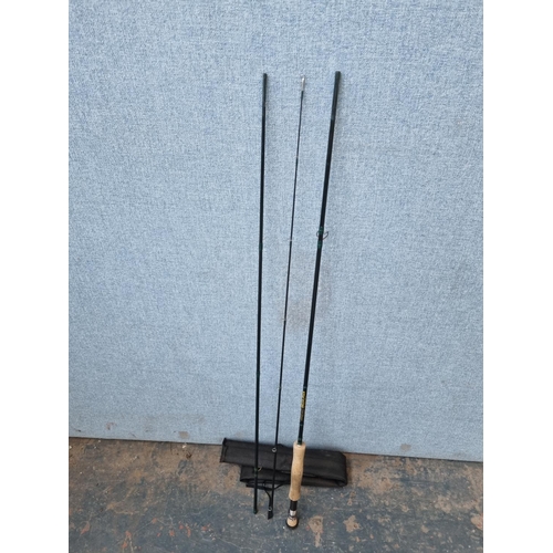 673 - Three fly fishing rods, TriForce-Z 9'6