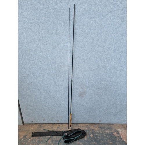 673 - Three fly fishing rods, TriForce-Z 9'6