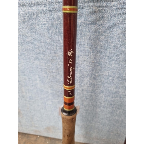 682 - A vintage Colonsay 8# 10' two piece fly rod