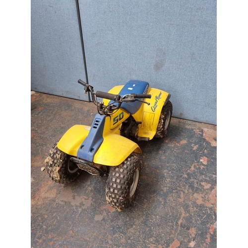 687 - A Suzuki 50cc quad bike