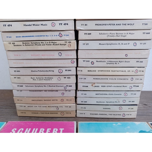 553 - A collection of mostly classical reel-to-reel tapes