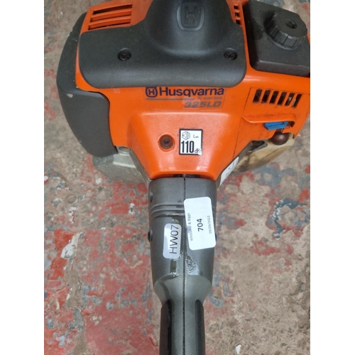 704 - A Husqvarna X-series 325LD petrol hedge trimmer