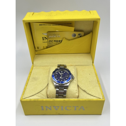 1183 - A boxed Invicta Pro Diver Professional cal. NH35A automatic 42mm men's wristwatch with instruction m... 