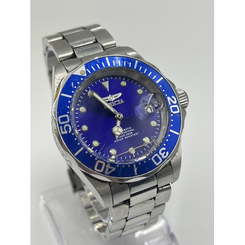 1183 - A boxed Invicta Pro Diver Professional cal. NH35A automatic 42mm men's wristwatch with instruction m... 