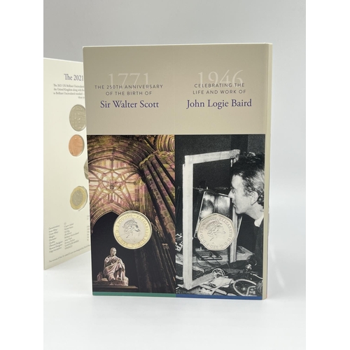 1236 - Two coin sets, one the Royal Mint 2017 United Kingdom Definitive and one 2021 the 95th Birthday of H... 